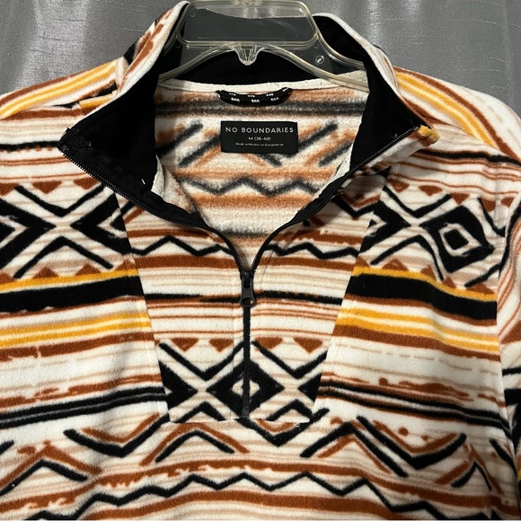 No Boundaries Men's Polar Fleece Pullover - Sz M - Picture 2 of 5